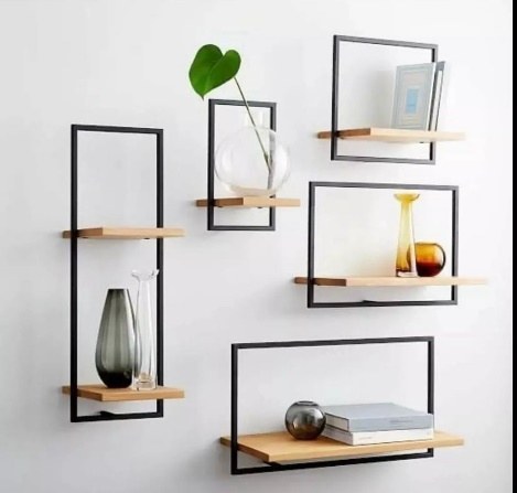Paquete de repisas Botrus, mueble de acero fabricado en Apodaca