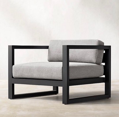 Sillón de acero Magnum, mueble de acero fabricado en Apodaca