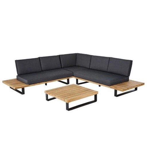 Sala de acero Frigus, mueble de acero fabricado en Apodaca