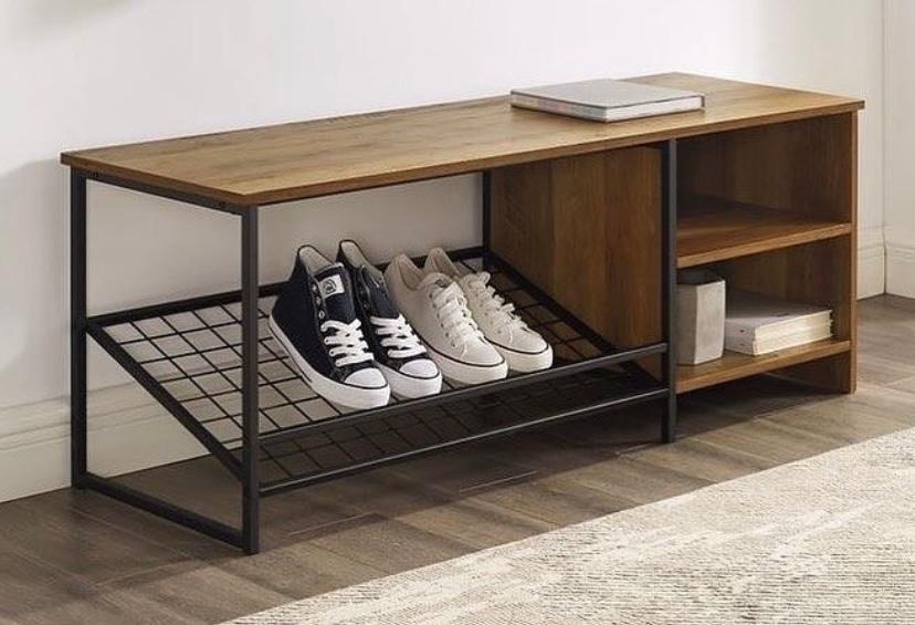 Zapatera de acero Yesper, mueble de acero fabricado en Apodaca